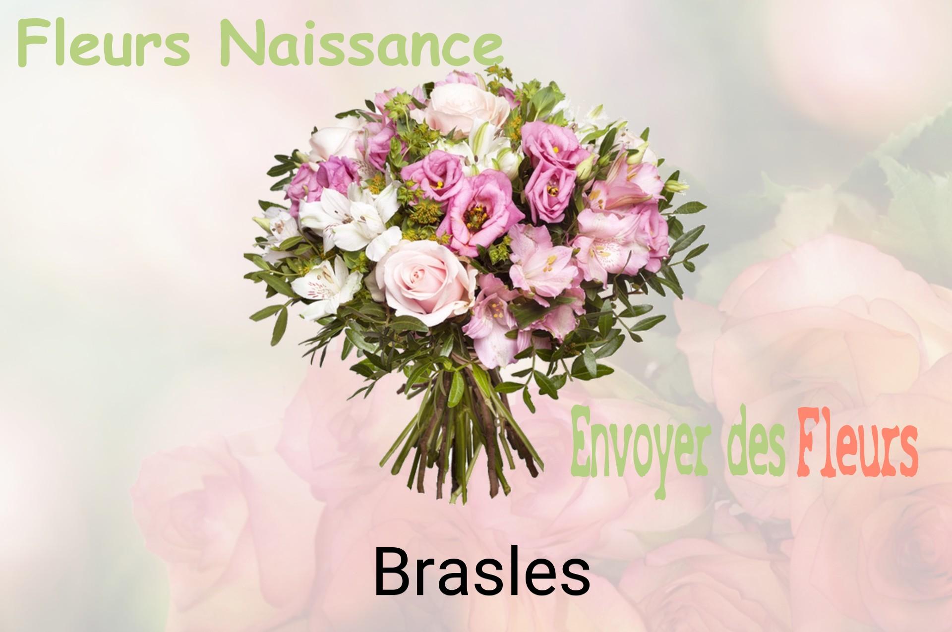 Bouquet de fleurs de naissance livré à Brasles